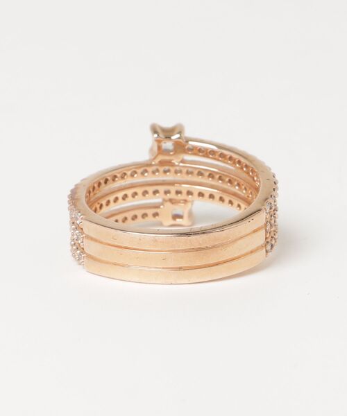 「Pandora」 リング 58 ピンクゴールド レディース_画像2