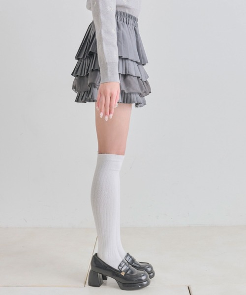 OLIVE des OLIVE（オリーブデオリーブ） スカート プリーツティアード