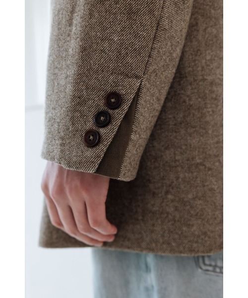 Studio Doe コート アウター Studio Doe Gender Free Wool Twill