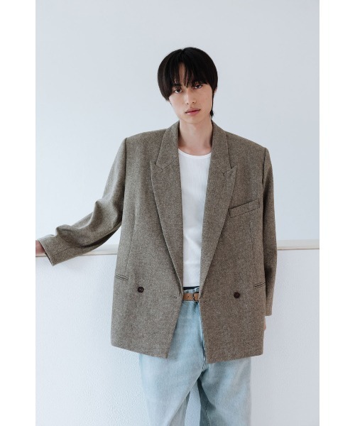 Studio Doe コート アウター Studio Doe Gender Free Wool Twill