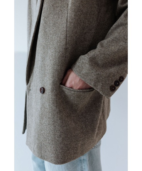 Studio Doe コート アウター Studio Doe Gender Free Wool Twill