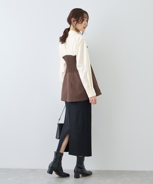ROPE' PICNIC（ロペ ピクニック） ブラウス シャツ シャツドッキング