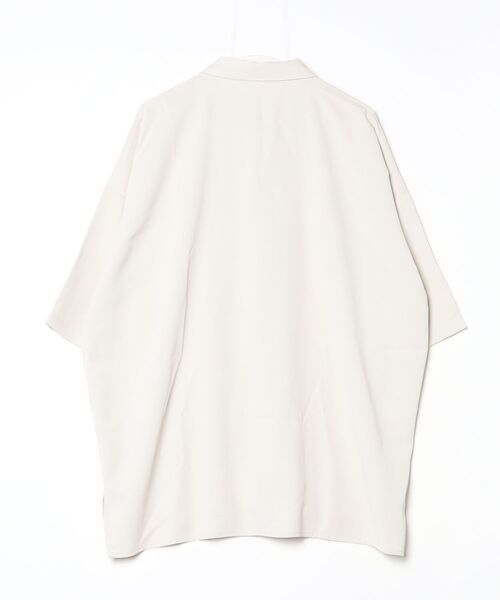 「Loose/ルース」 半袖シャツ L ベージュ メンズ_画像2
