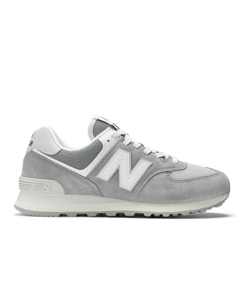「New Balance」 ローカットスニーカー 25cm グレー レディース_画像4