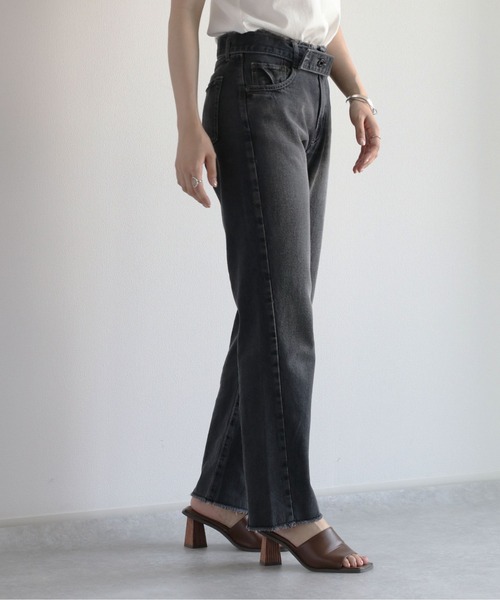 「cepo」 デニムパンツ L ブラック レディース_画像8