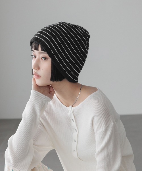 Labyrins 食器デザイン ニット帽 Labyrins Picture Beanie 9 | Shury