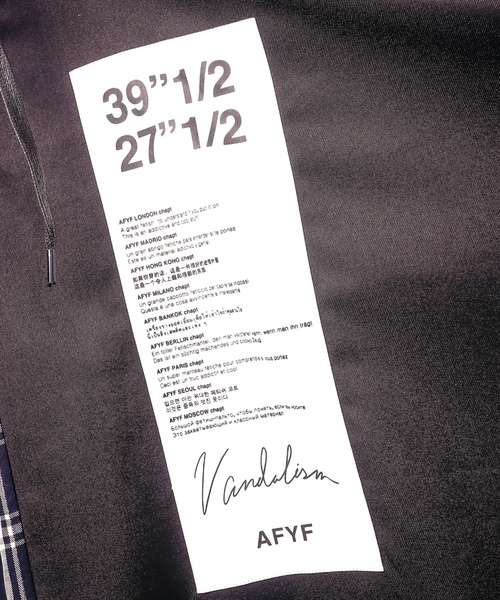 「rovtski」 ポンチョ FREE ブラック系その他 メンズ_画像8