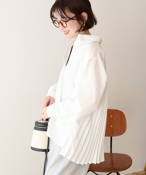 アメリヴィンテージ♡バックプリーツブラウス バックプリーツブラウス[品番：EHEW0032081]｜AMERICAN HOLIC