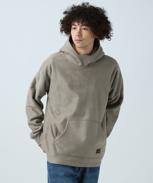 「BAYFLOW」 プルオーバーパーカー MEDIUM チャコール メンズ_画像2