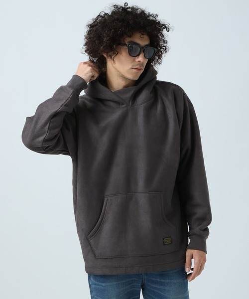 「BAYFLOW」 プルオーバーパーカー MEDIUM チャコール メンズ_画像5