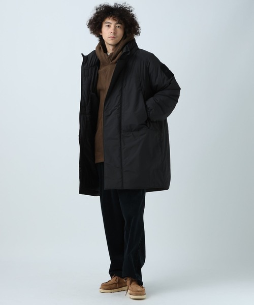 「BAYFLOW」 プルオーバーパーカー MEDIUM チャコール メンズ_画像7