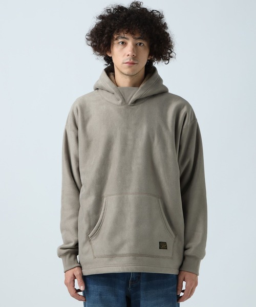 「BAYFLOW」 プルオーバーパーカー MEDIUM チャコール メンズ_画像9