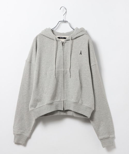 ALAND パーカー 「UNISEX」ALAND／ワッペンダブルジップパーカー