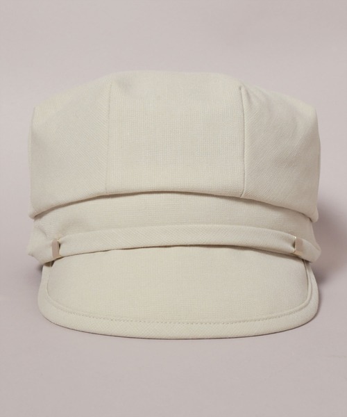 CA4LAクリーム色 ウール キャスケットハット HB SNAP CAS(ONESIZE BEIGE): キャスケット帽子通販｜CA4LA公式