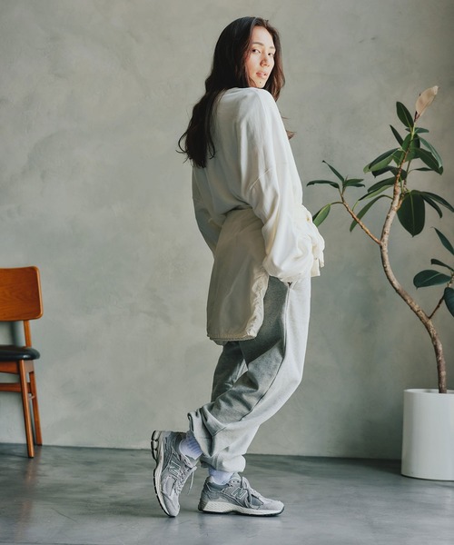 「New Balance」 ローカットスニーカー 28.5cm グレー メンズ_画像3