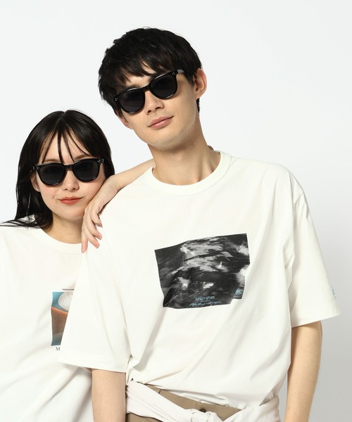 GLOBAL WORK（グローバルワーク） tシャツ サラサラ快適DRYプリントT