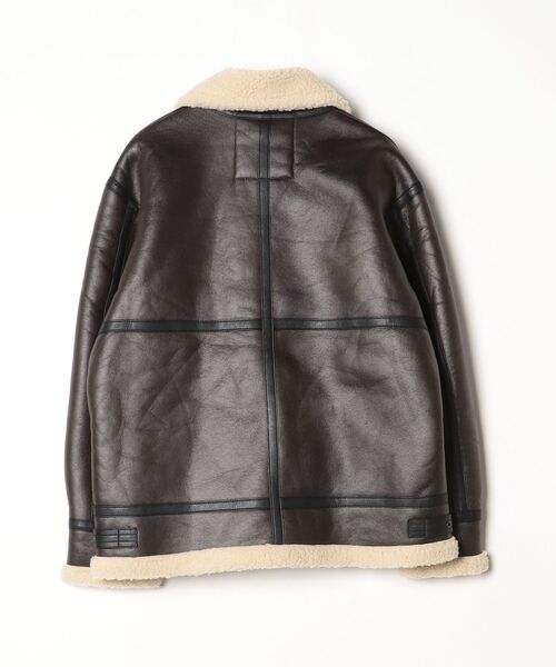 ALPHA INDUSTRIES レザージャケット Alpha Industries（アルファ・インダストリーズ） レザーブルゾン X