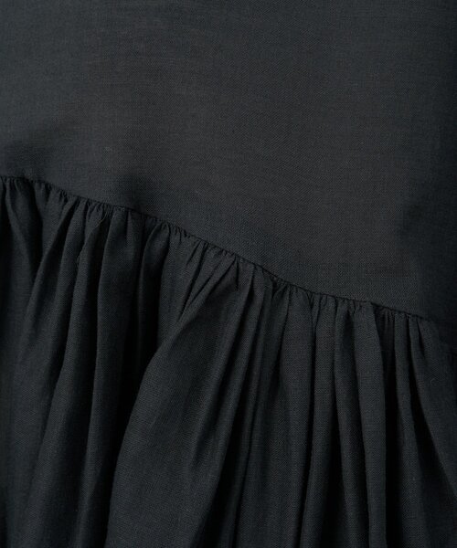 BEARDSLEY（ビアズリー） ブラウス シャツ たっぷりギャザーVネック