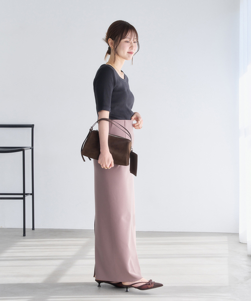 パンプス 「追加」3.5cmシアーリボンミュールの画像