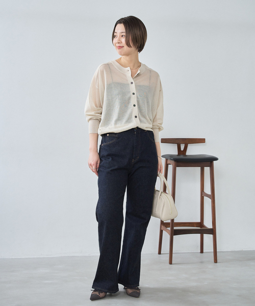 パンプス 「追加」3.5cmシアーリボンミュールの画像