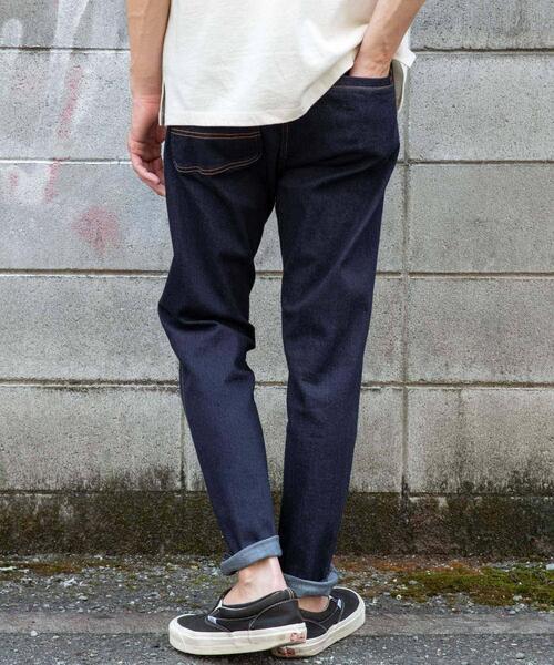「Gramicci」 デニムパンツ MEDIUM ネイビー メンズの画像