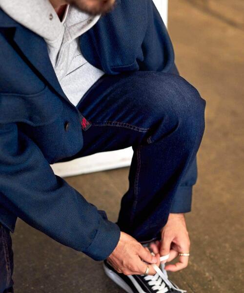 「Gramicci」 デニムパンツ MEDIUM ネイビー メンズの画像