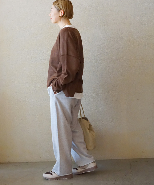 スウェットパンツ ジャージ ウラケパンツ レディース_2