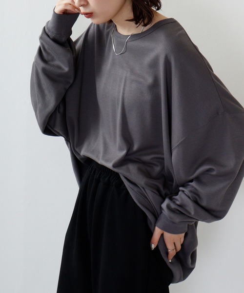 「FUNALIVE」 長袖Tシャツ FREE ワイン メンズ_画像8