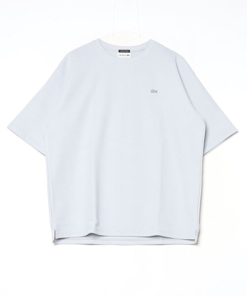 LACOSTE（ラコステ） 半袖Tシャツ L ライトグレー メンズ : ZOZOTOWN