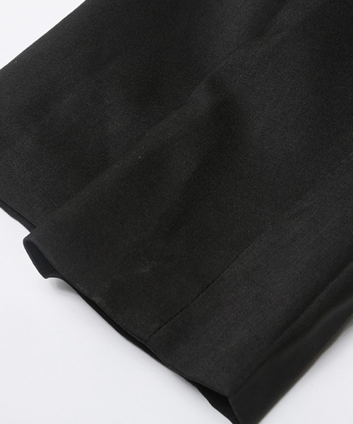 「LA POMME petit」 ドッキングワンピース MEDIUM ブラック レディースの画像