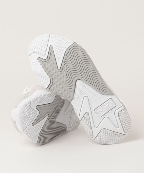 「PUMA」 ローカットスニーカー 23cm グレー レディース_画像3