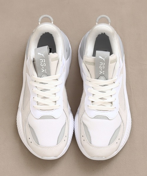 「PUMA」 ローカットスニーカー 23cm グレー レディース_画像4