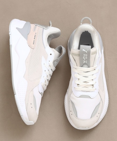 「PUMA」 ローカットスニーカー 23cm グレー レディース_画像5
