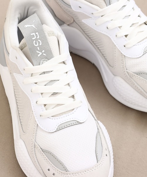 「PUMA」 ローカットスニーカー 23cm グレー レディース_画像7