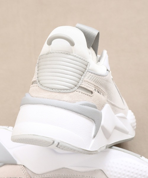 「PUMA」 ローカットスニーカー 23cm グレー レディース_画像9