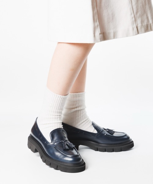 「Luca Grossi」 シューズ 36 ネイビー レディース_画像6