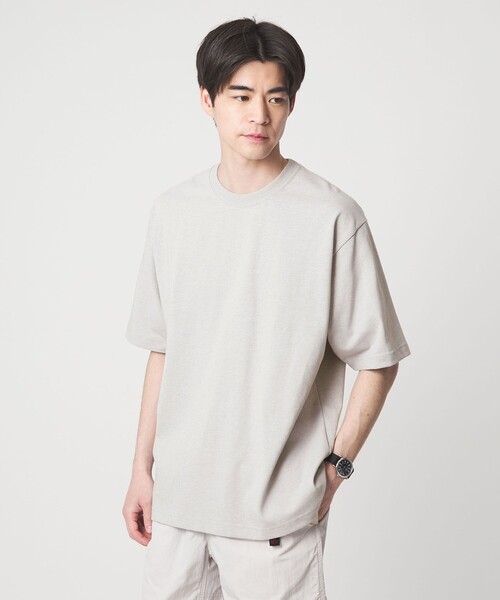 GUHROOVY グレー 半袖 Tシャツ L large グルーヴィー green label relaxing（グリーンレーベルリラクシング） tシャツ 「WEB