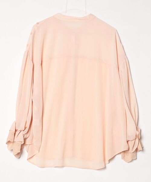 「apres jour」 長袖ブラウス X-LARGE ピンク レディース_画像2