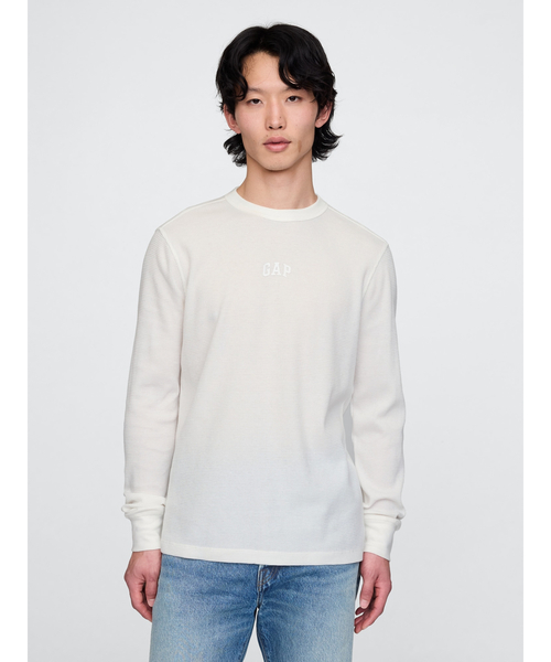 GAP（ギャップ） 長袖Tシャツ M カーキ メンズ : ZOZOTOWN Yahoo!店