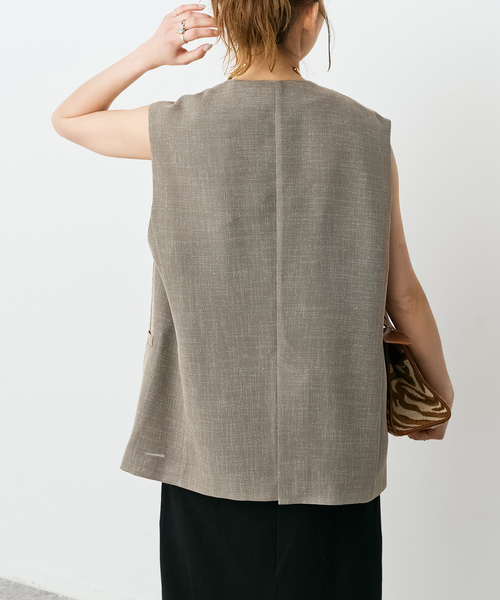 Spick＆Span（スピック アンド スパン） ベスト ジレ ドライメッシュ