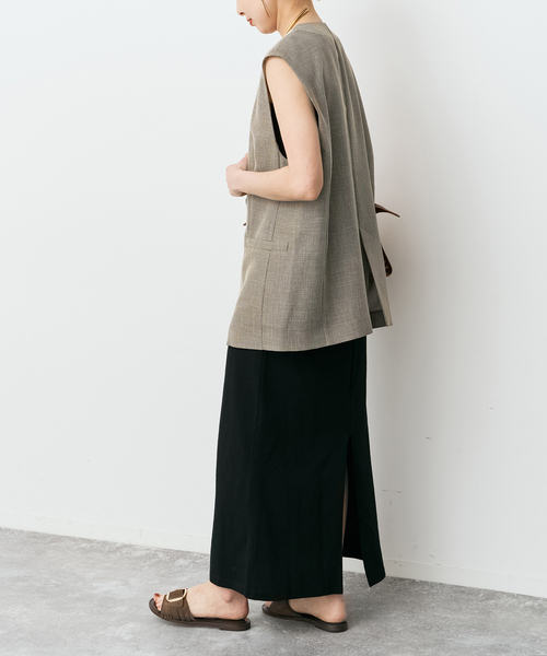Spick＆Span（スピック アンド スパン） ベスト ジレ ドライメッシュ