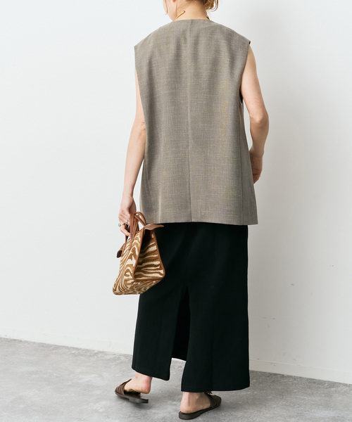 Spick＆Span（スピック アンド スパン） ベスト ジレ ドライメッシュ