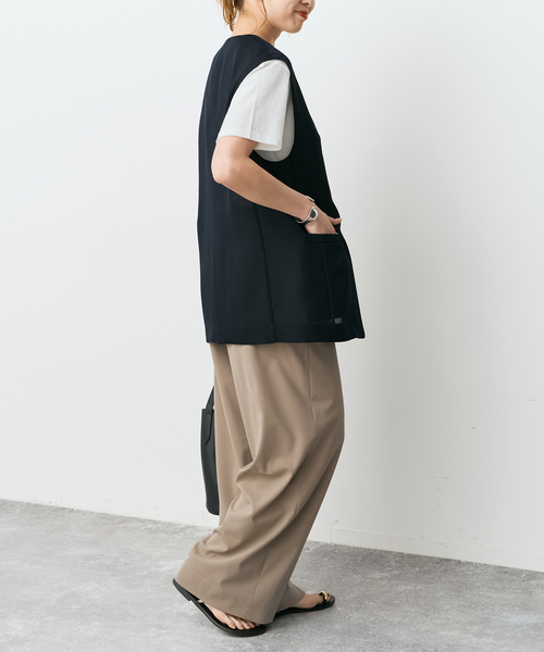 Spick＆Span（スピック アンド スパン） ベスト ジレ ドライメッシュ