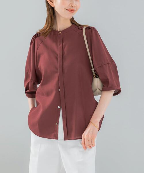 新品＊タグ付き  ネット完売‼︎麻混ブラウス MUKU OnlineStore