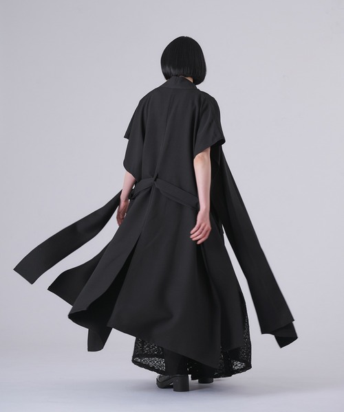 狐独 ワイドパンツ スラックス レースキリカエハカマパンツ/SETUP対応