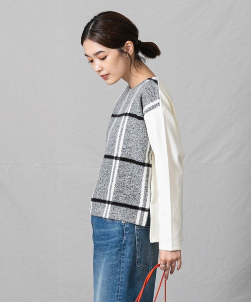 「malla」 長袖カットソー 38 ブラック レディース_画像7