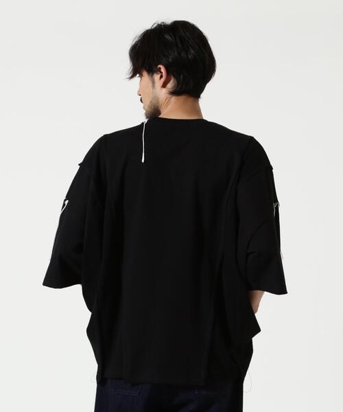 DISCOVERED（ディスカバード） tシャツ 別注SWITCHING LOOPING WIDE