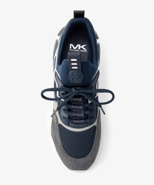 MICHAEL KORS（マイケルコース） ローカットスニーカー 9 ネイビー