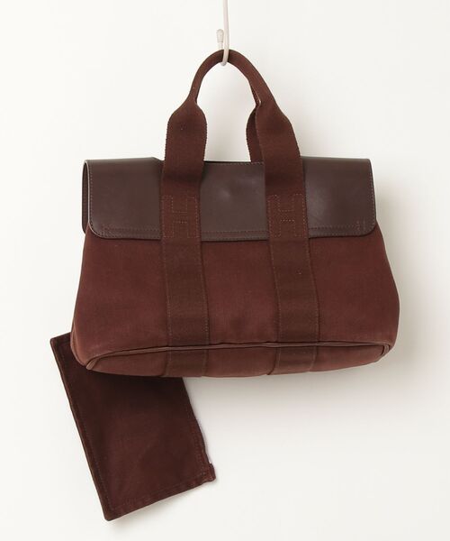 HERMES エルメス ヴァルパライソ PM HERMES（エルメス） ヴァルパライソPM ハンドバッグ - ブラウン