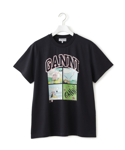 GANNI（ガニー） tシャツ 半袖 「GANNI for ADAM ET ROPE'」別注Basic